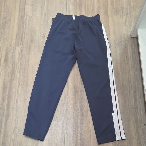 Palm Angels Navy Joggers with White Stripes - Picture 6 of 10